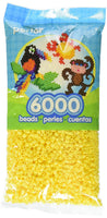Perler Beads Fuse Beads for Crafts, 6000pcs, Yellow