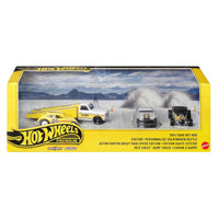 Hot Wheels Premium Collector Display Sets, 3 Cars & 1 Transporter