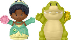 Fisher-Price Little People Disney Princess Tiana & Louis Figure Set – Toddler Toy for Ages 18 Months & Up