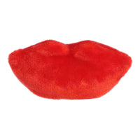 Aurora Palm Pals Kissie Lips Stuffed Animal 6 Inch – Cute Red Collectible Plush Toy for Kids, Décor and Gifts