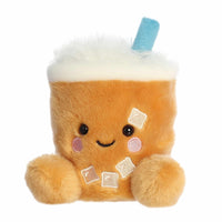 Aurora® Adorable Palm Pals™ Ashley Iced Coffee™ Stuffed Animal - Fun Collectible Plush for Kids and Adult Collectors - Perfect for Decorating Rooms and Birthday Gifts - Brown 5 Inches