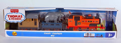 Thomas & Friends 80th Anniversary Motorized Nia Train Set with Elephant Cargo Car & Covered Wagon – Battery-Powered TrackMaster Engine for Ages 3+