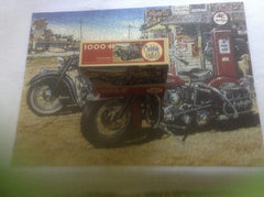 Cobble Hill 1000 Piece Puzzle – Two for the Road, Vintage Car Scene Jigsaw Puzzle for Adults, High-Quality Random-Cut Pieces