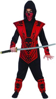 Red Skull Lord Ninja Costume Child: Large 12-14