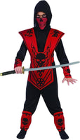 Red Skull Lord Ninja Costume Child: Large 12-14
